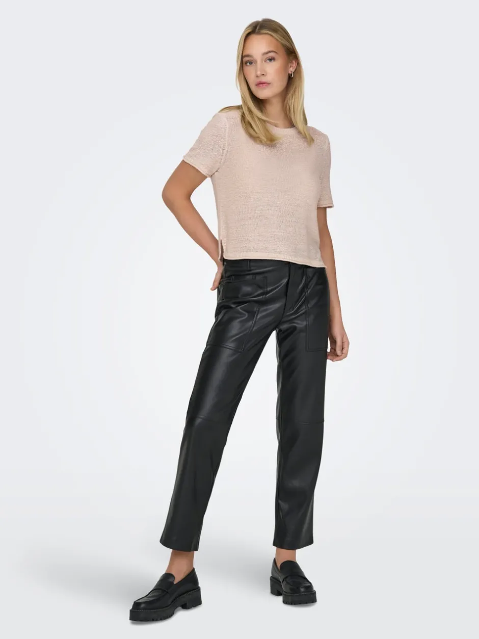 Online ONLSUNNY Top Dame Strik & Cardigans|Toppe