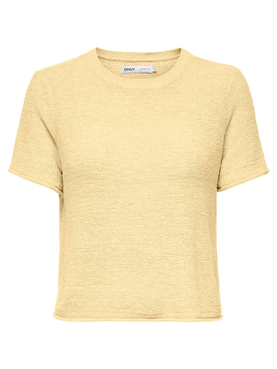 Discount ONLSUNNY Top Dame Strik & Cardigans|Toppe
