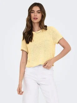 Discount ONLSUNNY Top Dame Strik & Cardigans|Toppe
