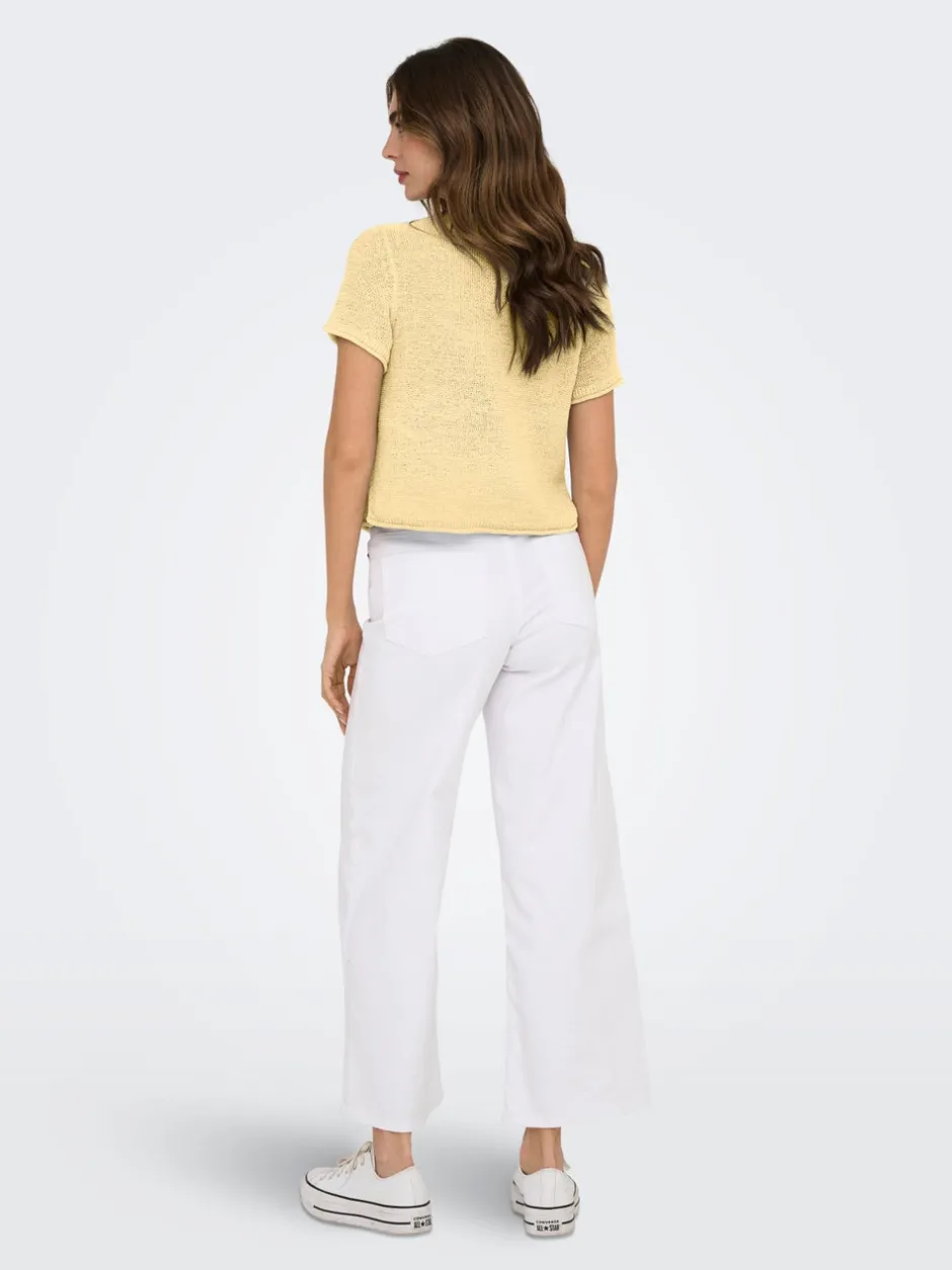 Discount ONLSUNNY Top Dame Strik & Cardigans|Toppe