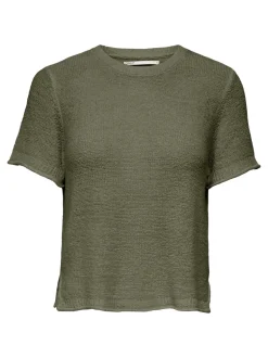 Discount ONLSUNNY Top Dame Strik & Cardigans|Toppe