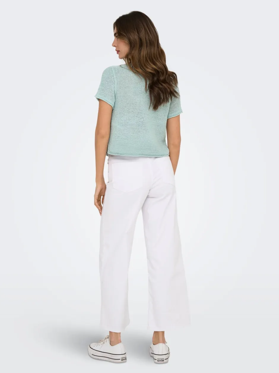 Online ONLSUNNY Top Dame Strik & Cardigans|Toppe