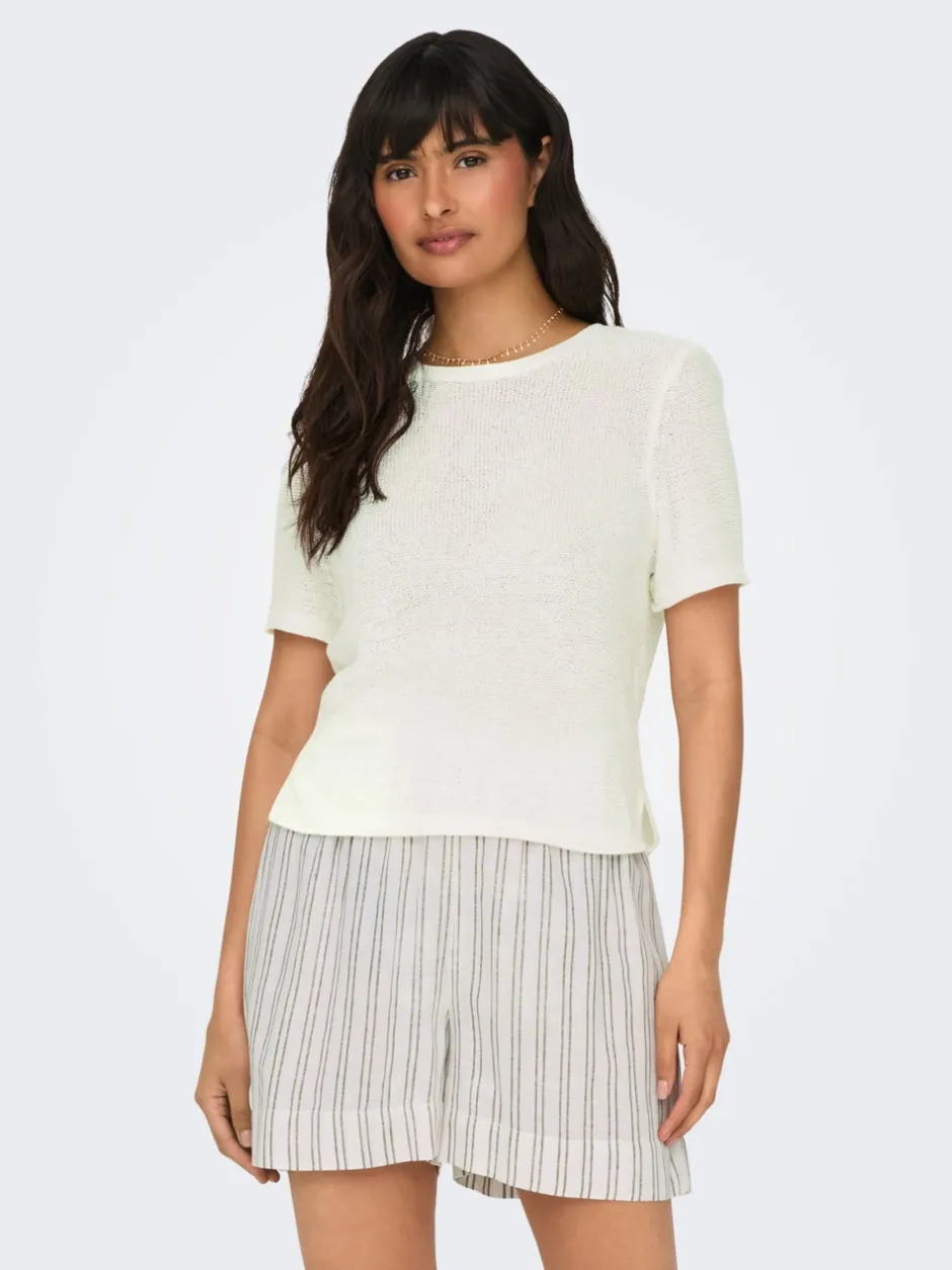 Hot ONLSUNNY Top Dame Strik & Cardigans|Toppe
