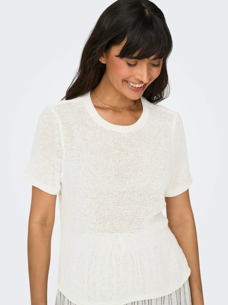 Hot ONLSUNNY Top Dame Strik & Cardigans|Toppe