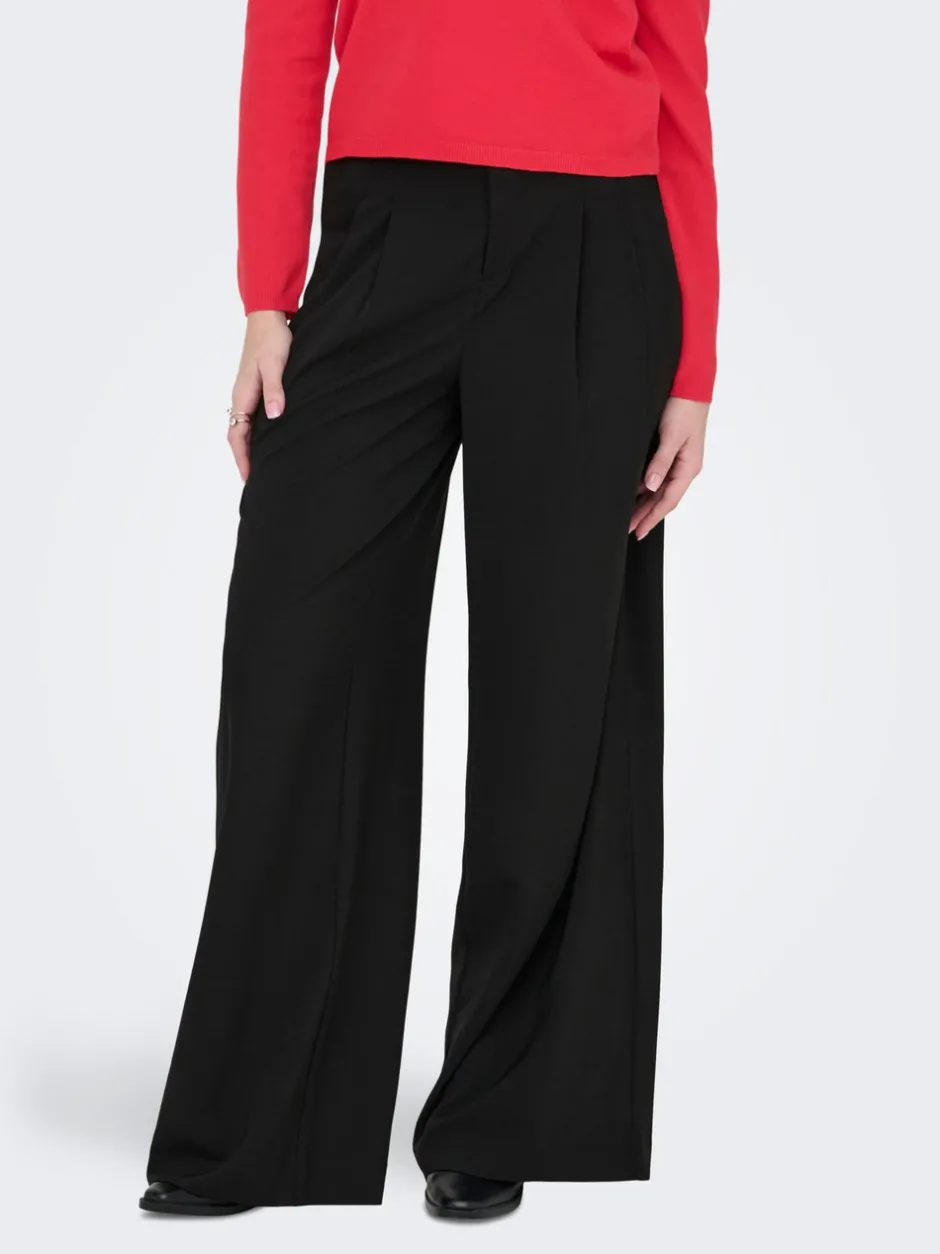 Clearance ONLSVEA Wide leg fit Habitbukser Dame Bukser