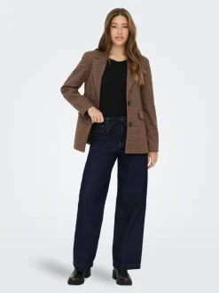 Best ONLTANNER Høj talje Wide leg fit Jeans Dame Jeans|Jeans