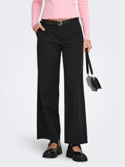 Best ONLTANNY Wide leg fit Chinobukser Dame Bukser