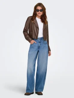 Sale ONLTAYLOR Høj talje Barrel fit Jeans Dame Jeans|Jeans
