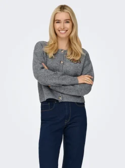 Sale ONLTEDDY Cardigan Dame Strik & Cardigans