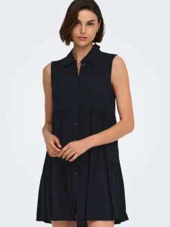 New ONLTHEA Kort kjole Dame Kjoler
