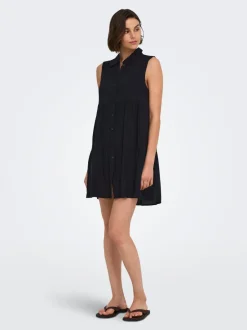 New ONLTHEA Kort kjole Dame Kjoler