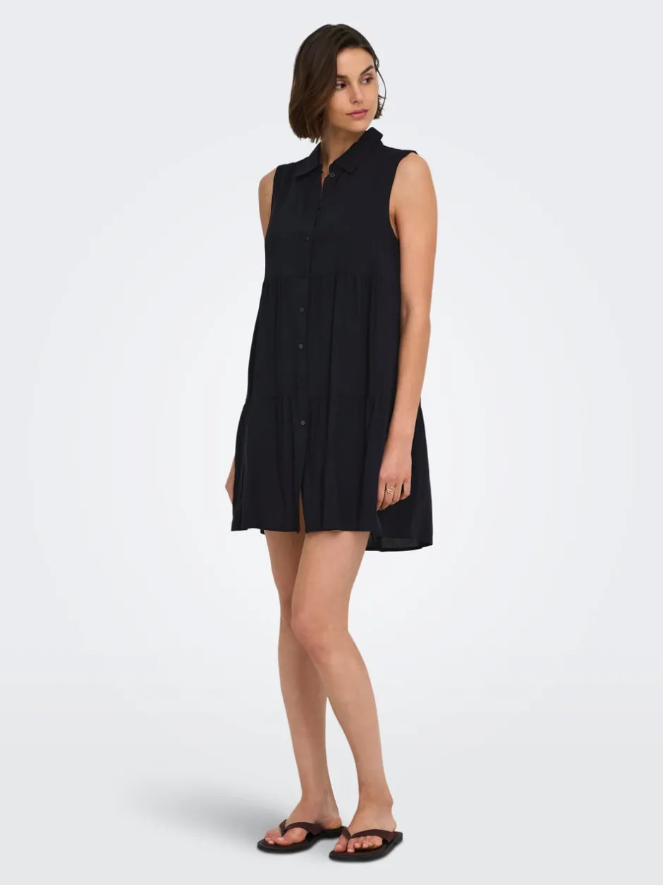 New ONLTHEA Kort kjole Dame Kjoler