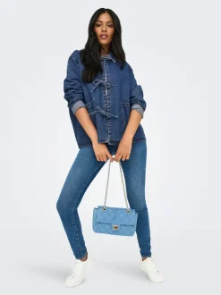 Discount ONLTHILLE Denimjakke Dame Jakker Og Frakker|Double Denim