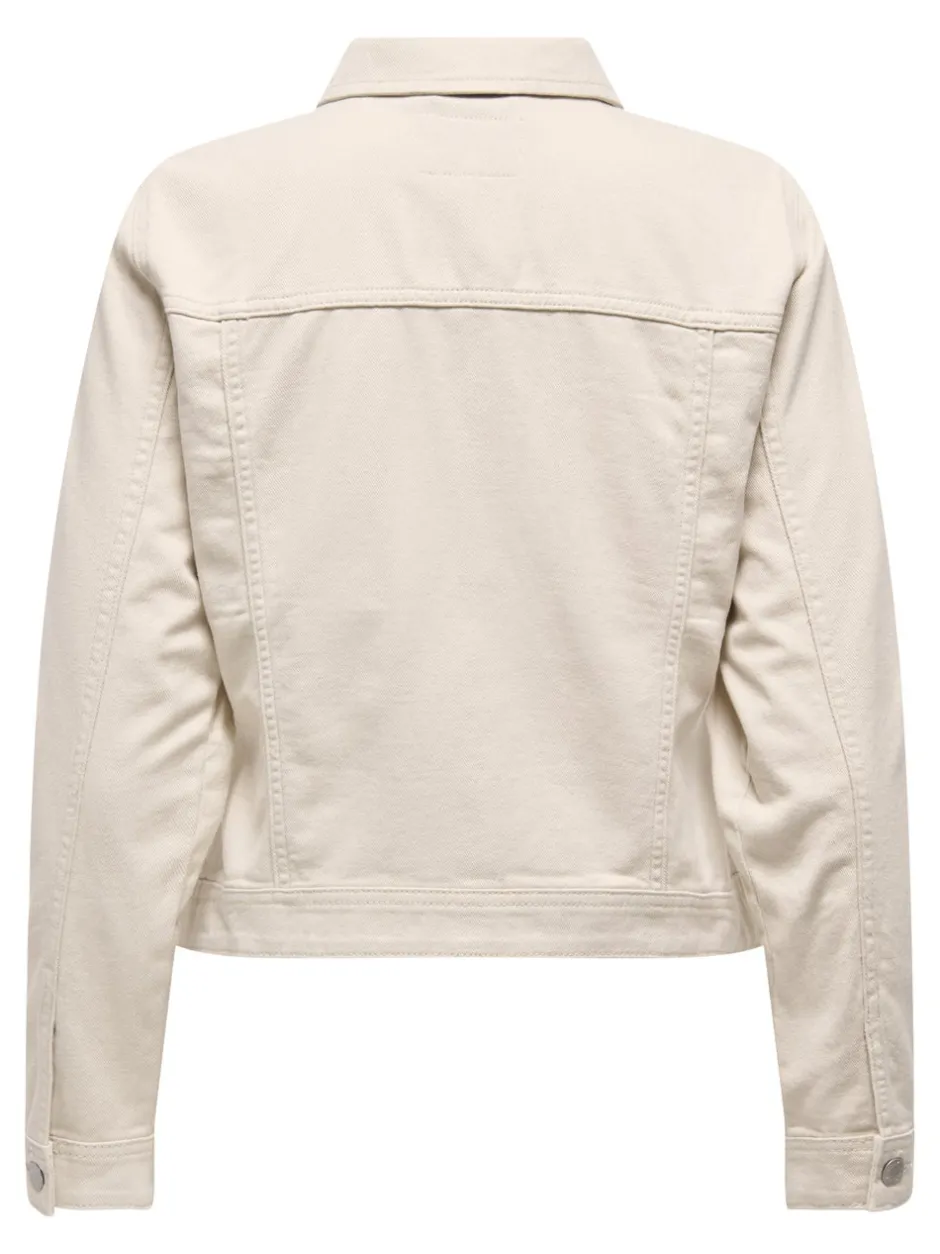 New ONLTIA Denimjakke Dame Jakker Og Frakker