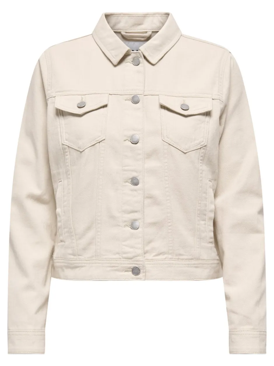 New ONLTIA Denimjakke Dame Jakker Og Frakker