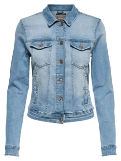 Sale ONLTIA Denimjakke Dame Jakker Og Frakker|Double Denim