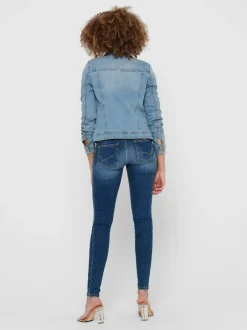 Sale ONLTIA Denimjakke Dame Jakker Og Frakker|Double Denim