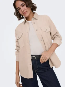 ONLTIGGY Denim-skjorte Dame Jakker Og Frakker