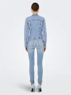 Best ONLTINA Denimjakke Dame Jakker Og Frakker|Double Denim
