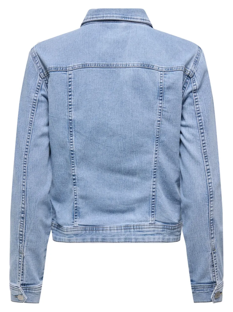 Best ONLTINA Denimjakke Dame Jakker Og Frakker|Double Denim