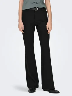 Discount ONLTRAVEL Flared fit Bukser i wide fit Dame Bukser