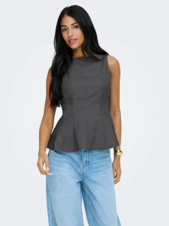 Discount ONLUNITA Peplum-top Dame Toppe
