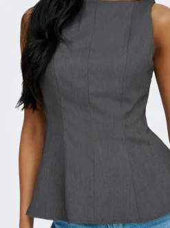 Discount ONLUNITA Peplum-top Dame Toppe