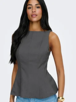 Discount ONLUNITA Peplum-top Dame Toppe