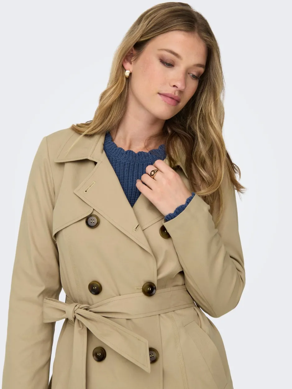 Sale ONLVALERIE Trenchcoat Dame Jakker Og Frakker