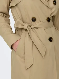 Sale ONLVALERIE Trenchcoat Dame Jakker Og Frakker