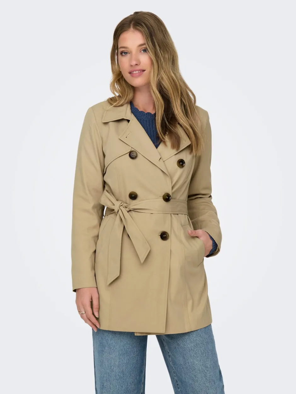 Sale ONLVALERIE Trenchcoat Dame Jakker Og Frakker