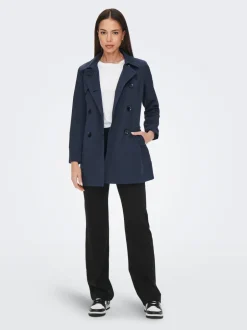 New ONLVALERIE Trenchcoat Dame Jakker Og Frakker