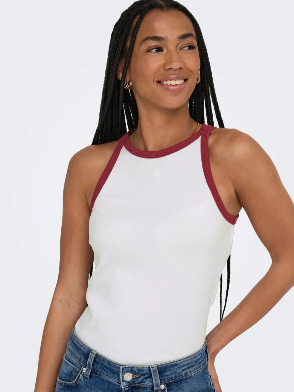 ONLVELA Tanktop Dame Toppe
