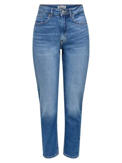 Sale ONLVENEDA Høj talje Mom fit Jeans Dame Jeans|Jeans