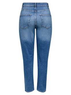 Sale ONLVENEDA Høj talje Mom fit Jeans Dame Jeans|Jeans