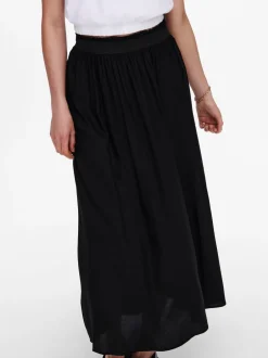 Hot ONLVENEDIG Plisseret nederdel Lang nederdel Dame Nederdele