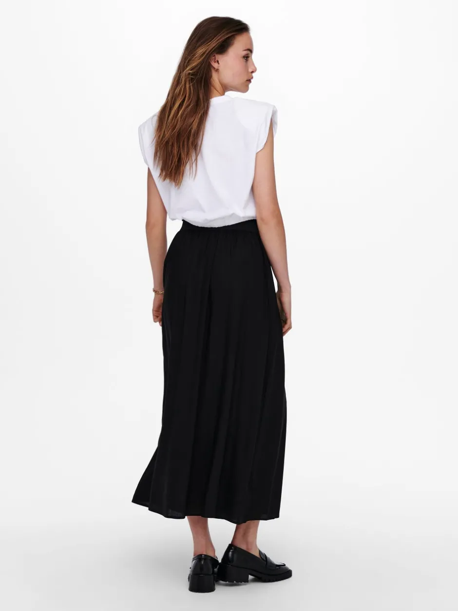 Hot ONLVENEDIG Plisseret nederdel Lang nederdel Dame Nederdele