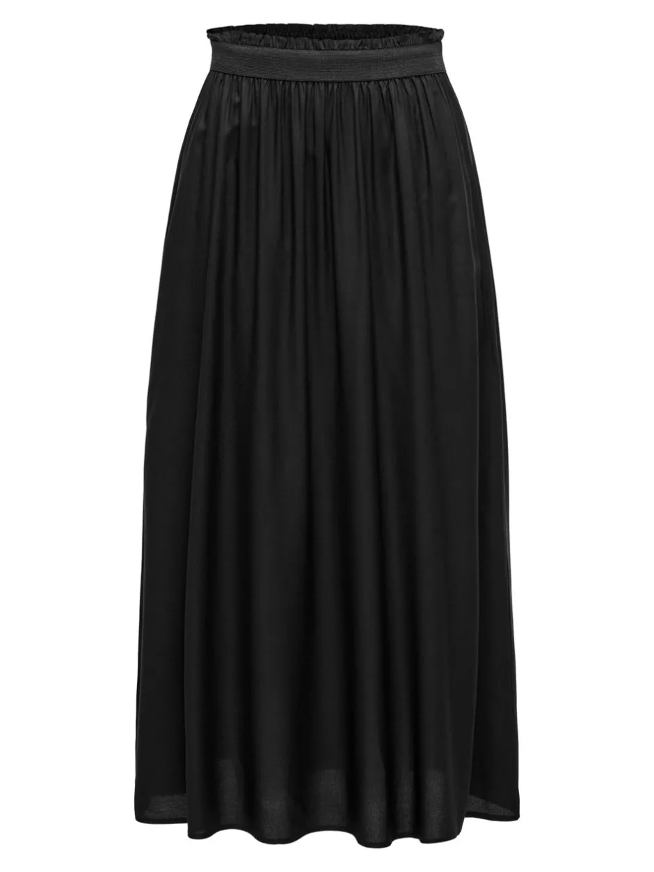 Hot ONLVENEDIG Plisseret nederdel Lang nederdel Dame Nederdele