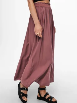 Outlet ONLVENEDIG Plisseret nederdel Lang nederdel Dame Nederdele