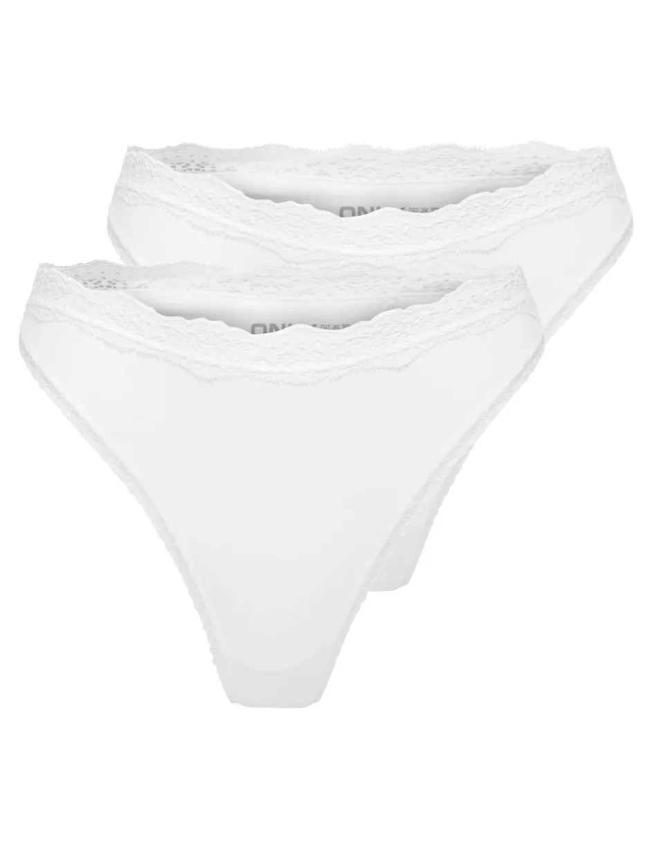 Online ONLVICKY 2-pack Trusser Dame Lingeri & Nattøj|Accessories