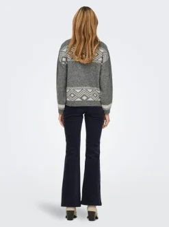 Sale ONLVICTORIA Striktrøje Dame Strik & Cardigans