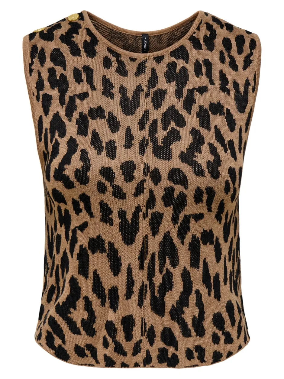 Outlet ONLVIENNA Vest Dame Strik & Cardigans|Toppe