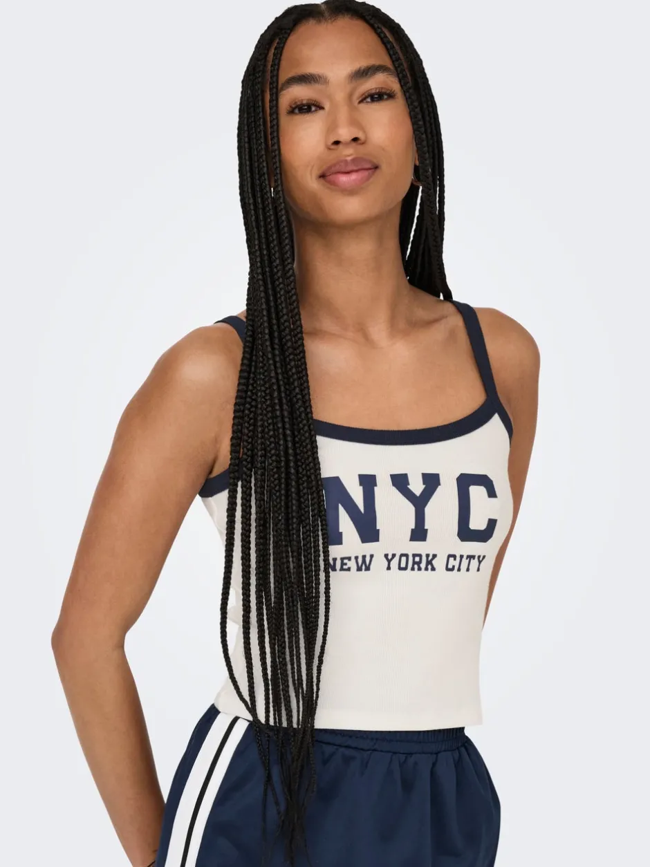 Discount ONLVIKKA Tanktop Dame Toppe