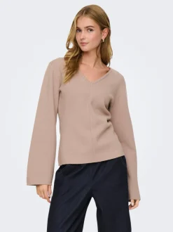 Clearance ONLVIOLA Striktrøje Dame Strik & Cardigans