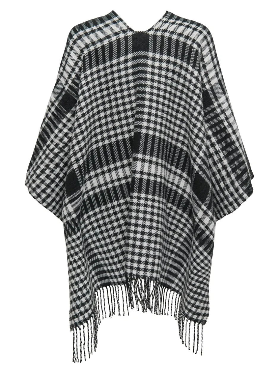 Online ONLVIOLET Poncho Dame Strik & Cardigans