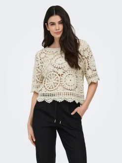 Discount ONLWATERLY Striktrøje Dame Strik & Cardigans