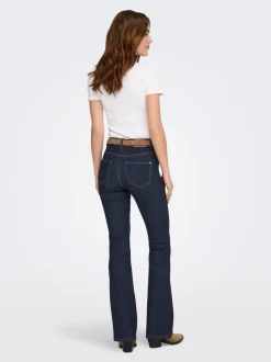 Discount ONLWAUW Høj talje Flared fit Jeans Dame Jeans|Jeans
