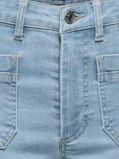 Best ONLWAUW Høj talje Flared fit Jeans Dame Jeans|Jeans