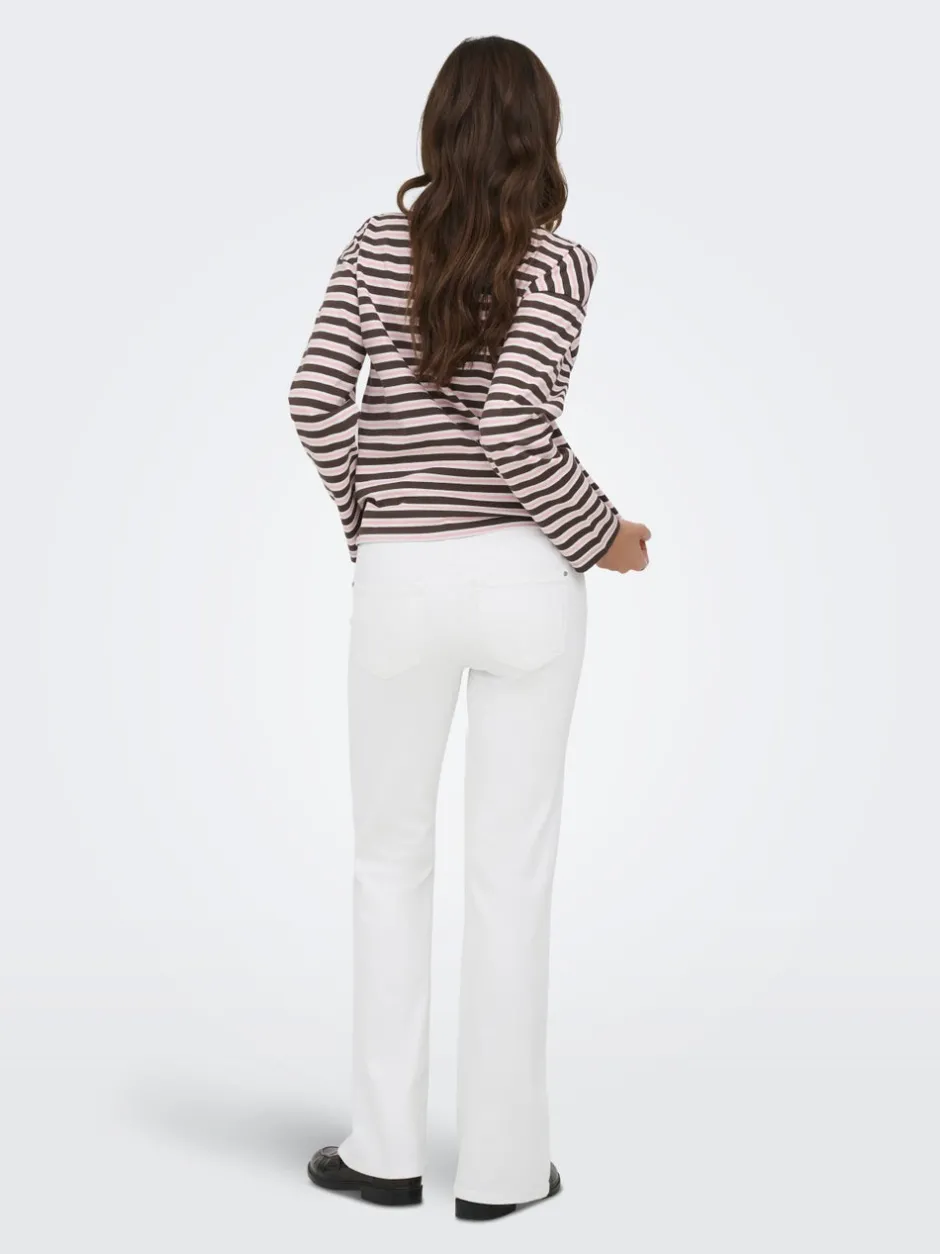 Sale ONLWAUW Høj talje Flared fit Jeans Dame Jeans|Jeans