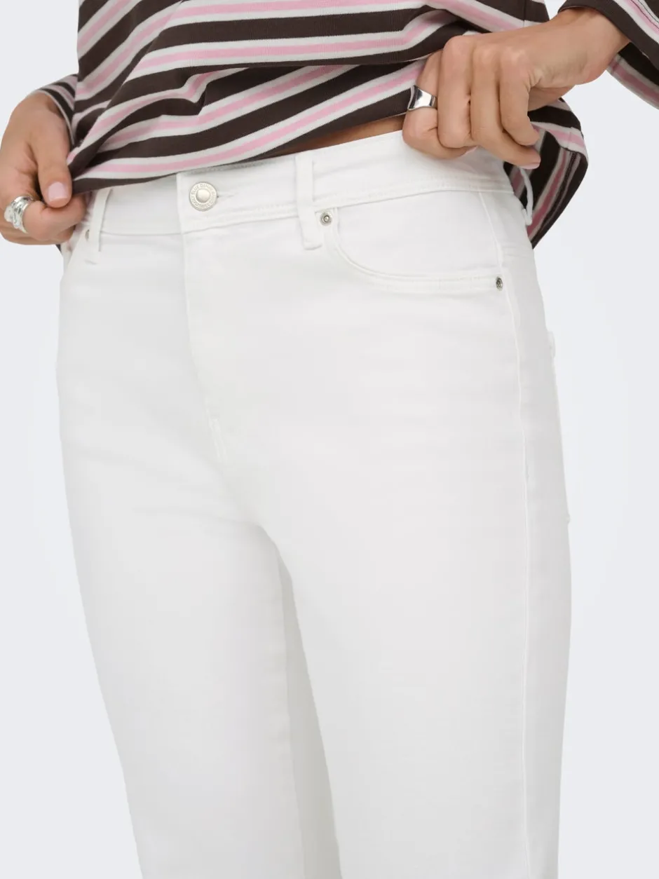 Sale ONLWAUW Høj talje Flared fit Jeans Dame Jeans|Jeans